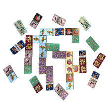 Load image into Gallery viewer, Cottage Fairies Gian Shiny Dominoes