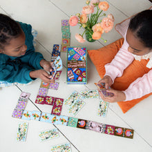 Load image into Gallery viewer, Cottage Fairies Gian Shiny Dominoes
