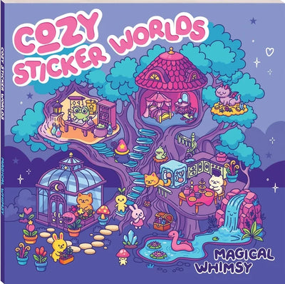 Cozy Sticker Worlds Activity Books