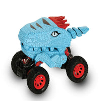 Load image into Gallery viewer, Dino-Faurs Pull Back 4 Wheel Dinosaur Truck