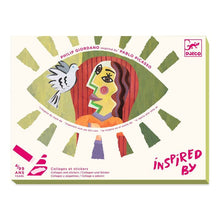 Load image into Gallery viewer, Collage &amp; Stickers | Inspired By Square Heads - Pablo Picasso