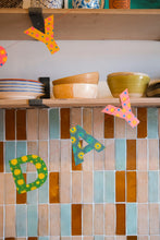 Load image into Gallery viewer, Bright Happy Birthday Sewn Garland