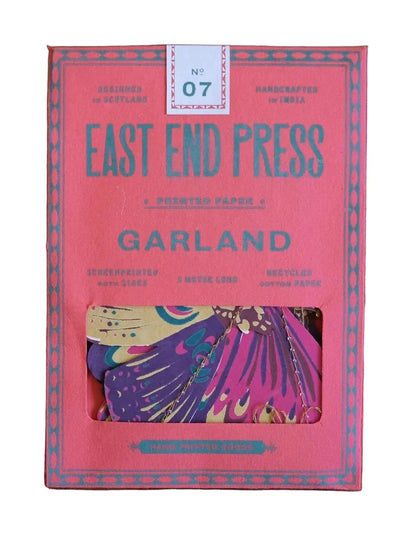 Colorful Butterfly Sewn Garland