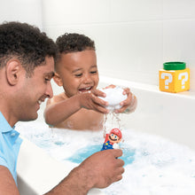 Load image into Gallery viewer, Super Mario Tomy Toomies My Mario Pour and Nest Bath Toys Set
