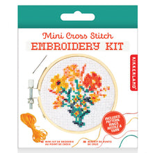 Load image into Gallery viewer, Mini Cross Stitch Embroidery Kit