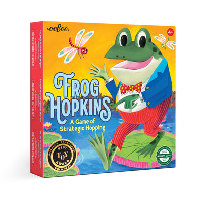 Frog Hopkins: A Game of Strategic Hopping