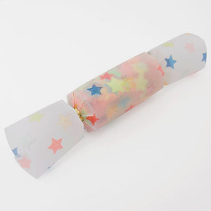Multicolor Star Confetti Crackers