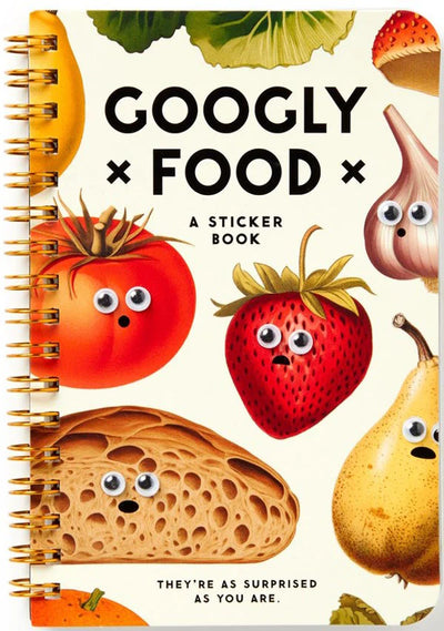 Googly Food Sticker Book