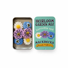 Load image into Gallery viewer, Heirloom Garden Mix Barrette Set
