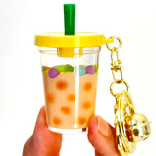 Load image into Gallery viewer, Pastel Boba Floaty Keychain