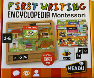First Writing Encyclopedia Montessori