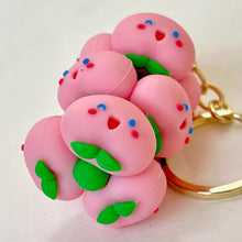 Load image into Gallery viewer, Peach Bundle Key Chain