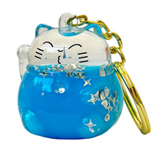 Load image into Gallery viewer, Colorful Maneki Cat Floaty Charm