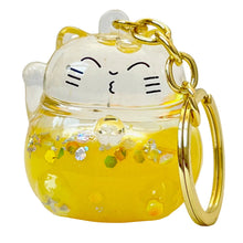 Load image into Gallery viewer, Colorful Maneki Cat Floaty Charm