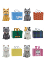 Load image into Gallery viewer, Flocked Cats in Paper Bags blind box
