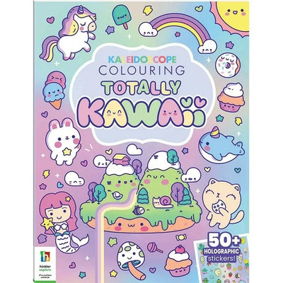 Sticker Coloring - Totally Kawaii
