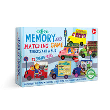 Load image into Gallery viewer, Trucks and a Bus - memory &amp; matching game