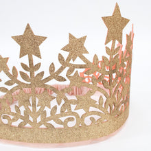Load image into Gallery viewer, Glitter Fabric Star Crown