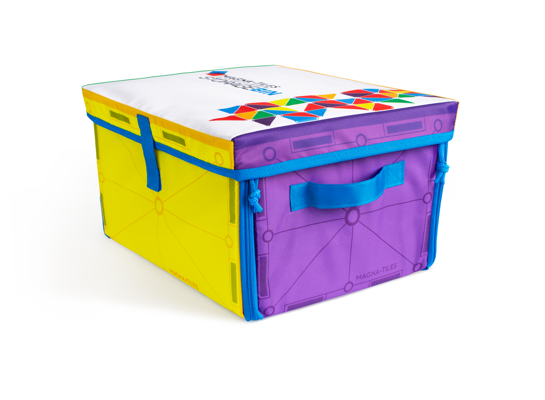 Magna-Tiles | Storage Bin & Play Mat