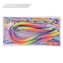 Load image into Gallery viewer, Stretchy Rainbow Twists 2pcs