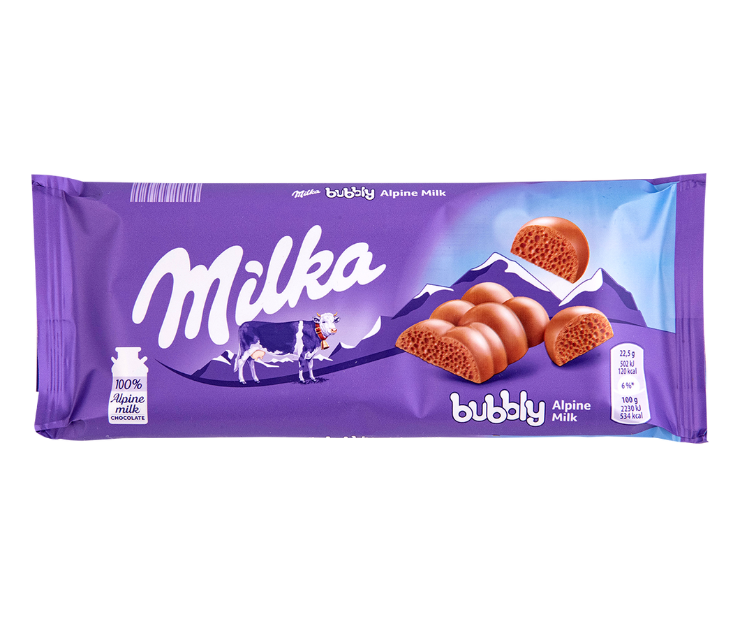 Milka Bubbly Milk Chocolate
