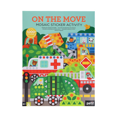 On the Move | Mosaic Sticker