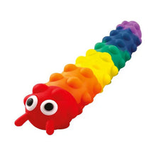 Load image into Gallery viewer, Light up suction popper Rainbow Caterpillar