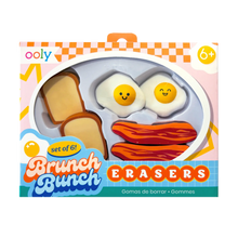 Load image into Gallery viewer, Brunch Bunch Erasers - Set of 6