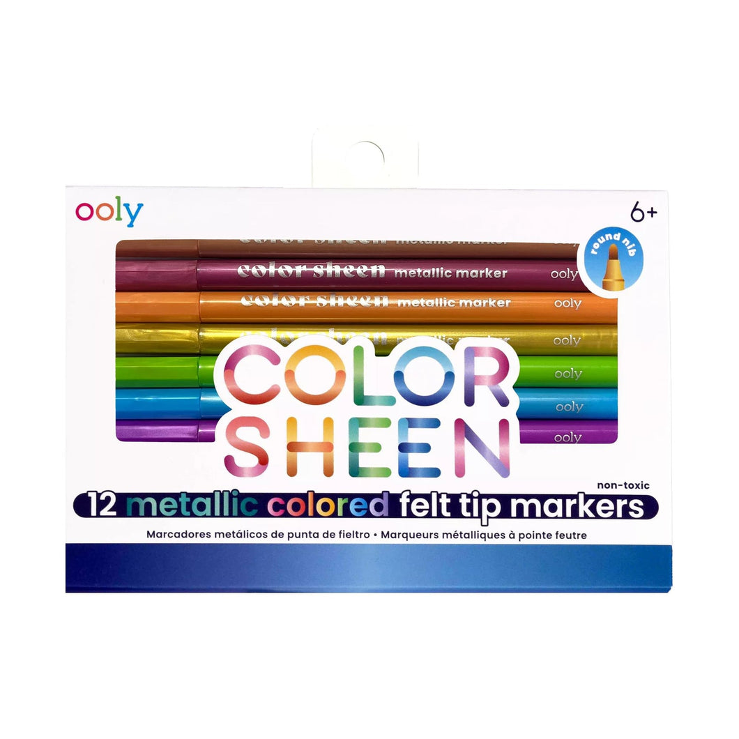 Color Sheen Metalllic Markers