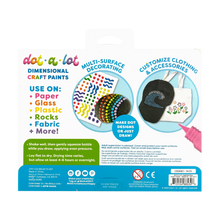 Load image into Gallery viewer, Dot-a-Lot 3D Dimensional Craft Paint - Brights - Set of 8