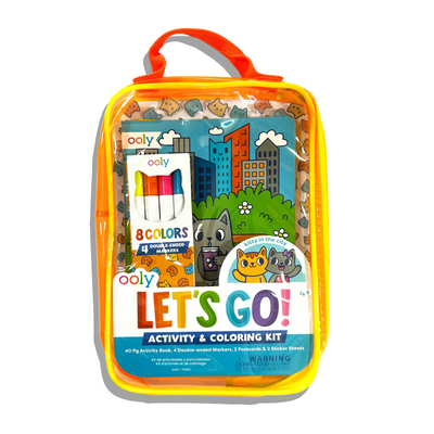 Let's Go! Activity & Coloring Kits