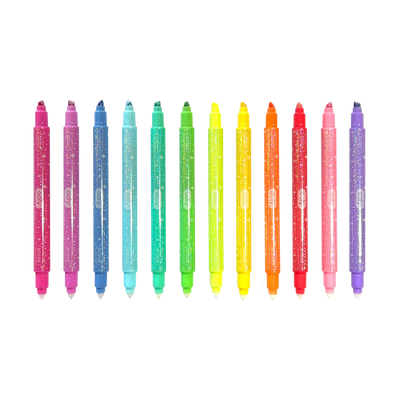 Make No Mistake! Sparkle Glittery Erasable Markers