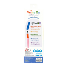 Load image into Gallery viewer, Write On Graphite Pencils and Eraser - Set of 2