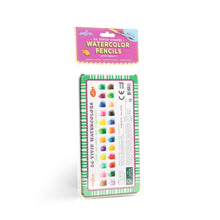 Load image into Gallery viewer, Axolotl 24 Mini Watercolor Pencils Tin