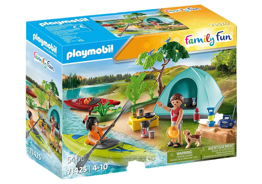 Campsite with Campfire