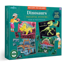Load image into Gallery viewer, Dinosaurs Ready to Learn 36 Piece 4 Puzzle Set