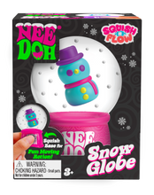Load image into Gallery viewer, NEEDOH SQUISH N FLOW SNOW GLOBE