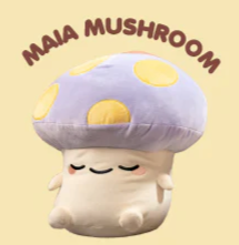 Mini Mushroom Mochi Plush