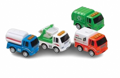 Micro Town Motors Die-Cast | City Trucks