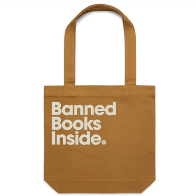 Banned Books Inside Tote