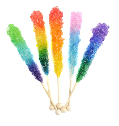 Rock Candy Sticks Tie Dye
