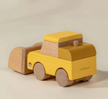 Load image into Gallery viewer, Wooden Construction Vehicle