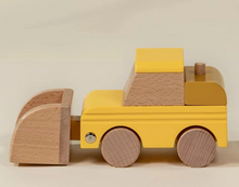 Load image into Gallery viewer, Wooden Construction Vehicle