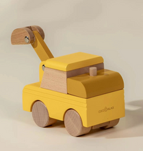 Load image into Gallery viewer, Wooden Construction Vehicle