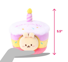 Load image into Gallery viewer, Happy Birthday Bunniroll Mini Outfitz Plush