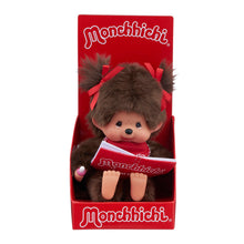 Load image into Gallery viewer, Monchhichi Sitting &amp; Reading Girl