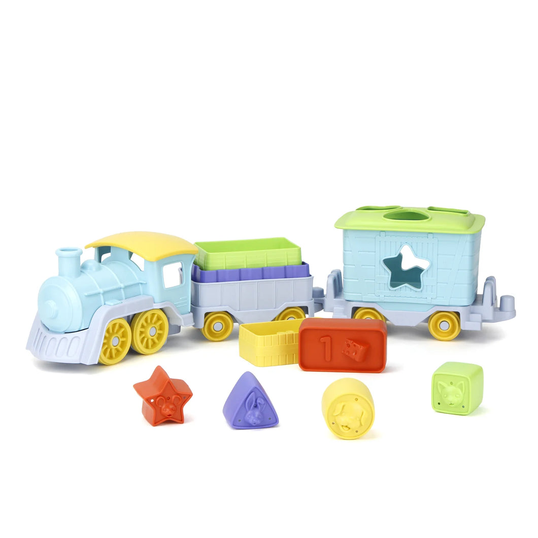 Stack And Sort Train Stack & Sort Train - TREEHOUSE kid and craft