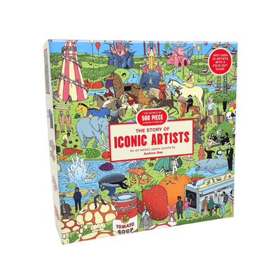 The Story of Iconic Artists Puzzle