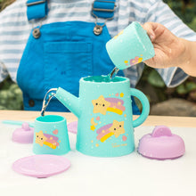 Load image into Gallery viewer, Silicone Tea Set - Starlight Party