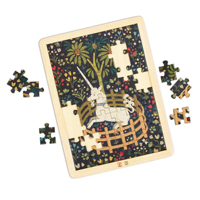 Unicorn in a Garden Puzzle
